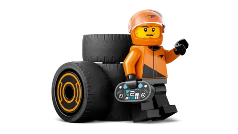 Конструктор LEGO City 60442 Гонщик Формулы-1 на гоночном автомобиле McLaren