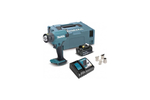 Аккумуляторный тепловой пистолет (фен) Makita LXT 18В, 550 град, кейс MakPac,насадки, 5.0 Ач х 1, з/у DHG180RT1J