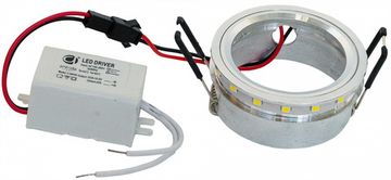 Модуль встраиваемого светильника с драйвером 102 LED SET STEP GU5.3 (с бортом) Ambrella