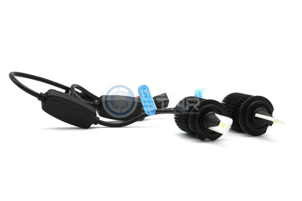 Cветодиодные лампы H7 Sariti J1 Seoul Csp, 5500К, 12V, 25W, EMC (комплект, 2шт)