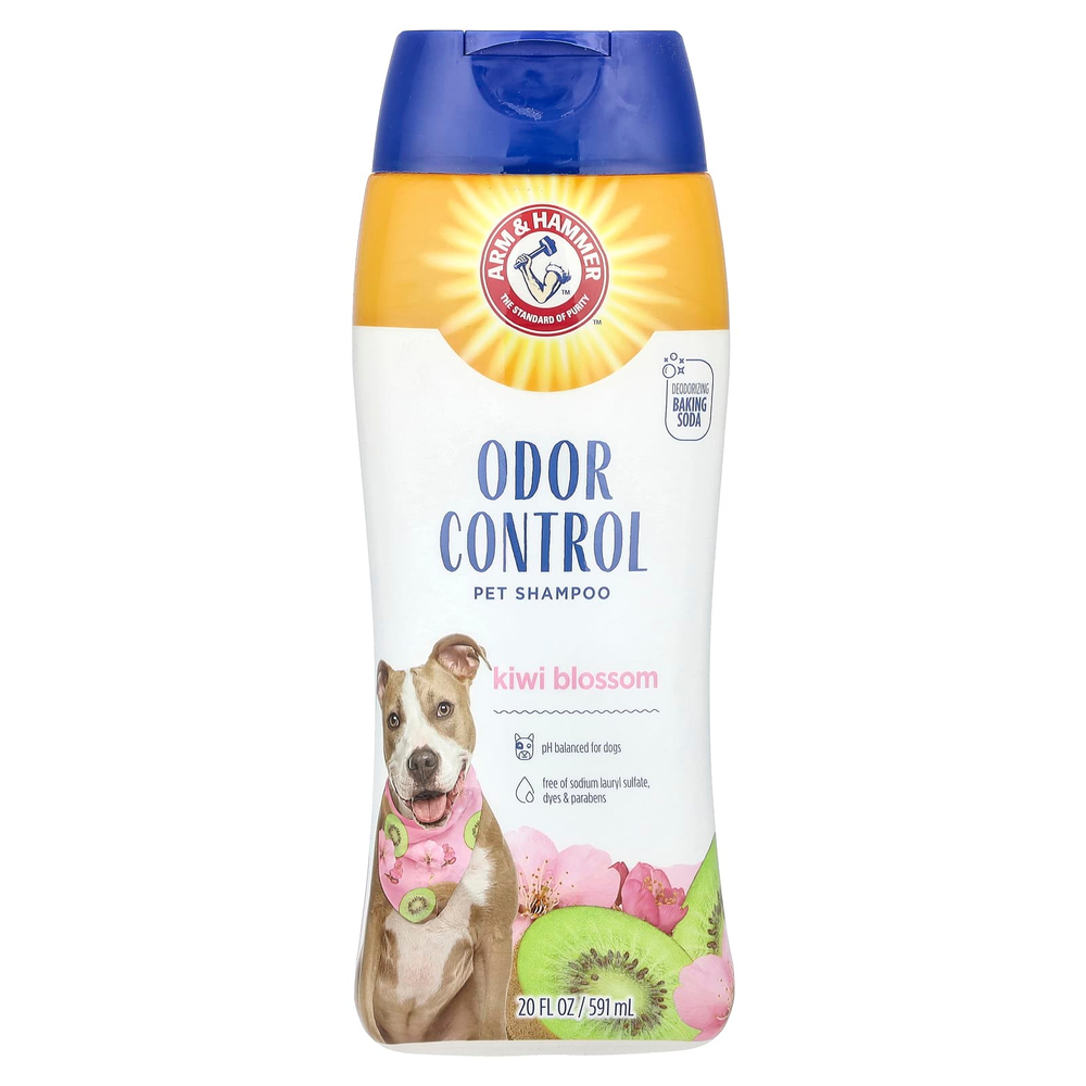 Arm & Hammer, Шампунь для домашних животных с контролем запаха, для собак, со вкусом киви, 591 мл (20 жидк. унц.)