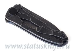 Нож Ратата BLK #41 CKF (Коныгин, М390, титан, подшипники) Ratataфотография - 10