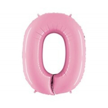 Г ЦИФРА 0  40" Пастель Pink