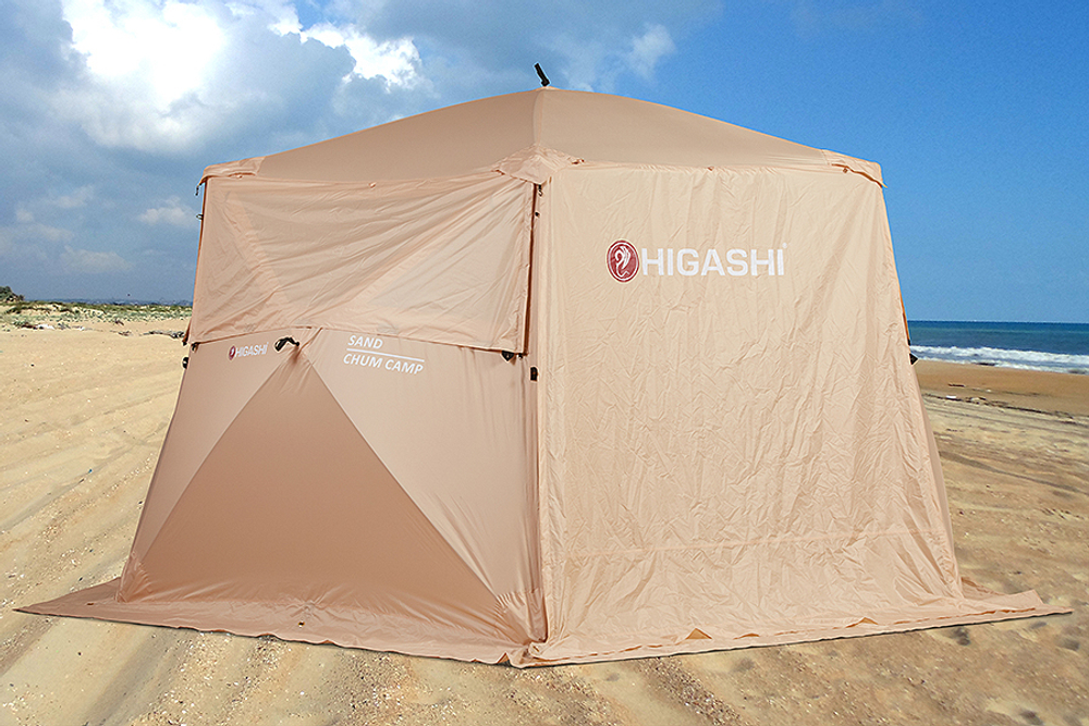 Шатер Higashi Chum Camp Sand (325х325см по диагонали)