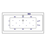 Акриловая ванна Excellent Pryzmat Ultra 190x90 WAEX.PRY19.ULTRA