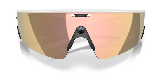 Умные очки Oakley Meta Vanguard OW8001 (Белая оправа, линзы Prizm Rose Gold) White/Prizm Rose Gold S52