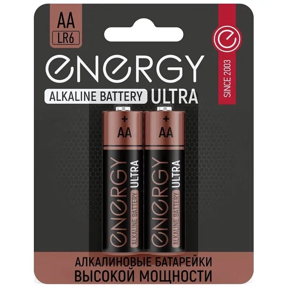 Батарейка алкалиновая Energy Ultra LRB (АА)