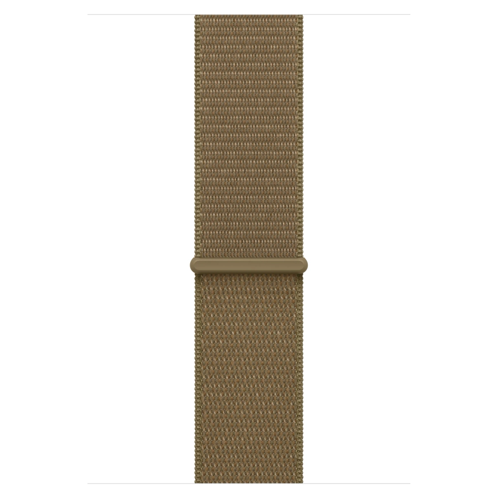 Умные часы Apple Watch Series 12 GPS, 46mm, Black Aluminum Case with Olive Sport Loop