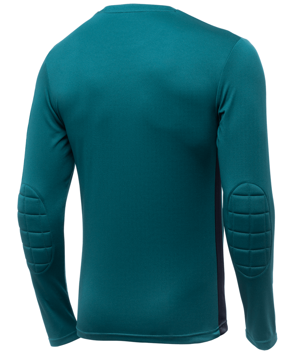Футболка вратарская CAMP GK Padded LS, зеленый/черный/белый