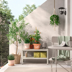 IKEA DJURTRÄNARE  (ИКЕА ДЙУРТРЭНАРЕ)  -  Корзина - светло-жёлтый 25х35х19 см