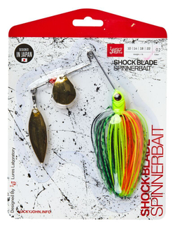 Спиннербейт Lucky John  SHOCK BLADE 18.0г 002 в блистере