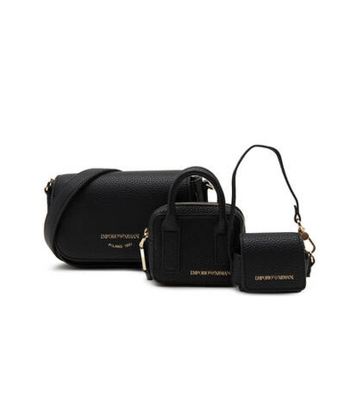 Сумка через плечо + поясная сумка Emporio Armani - черный(Y3H328 YFO5B)