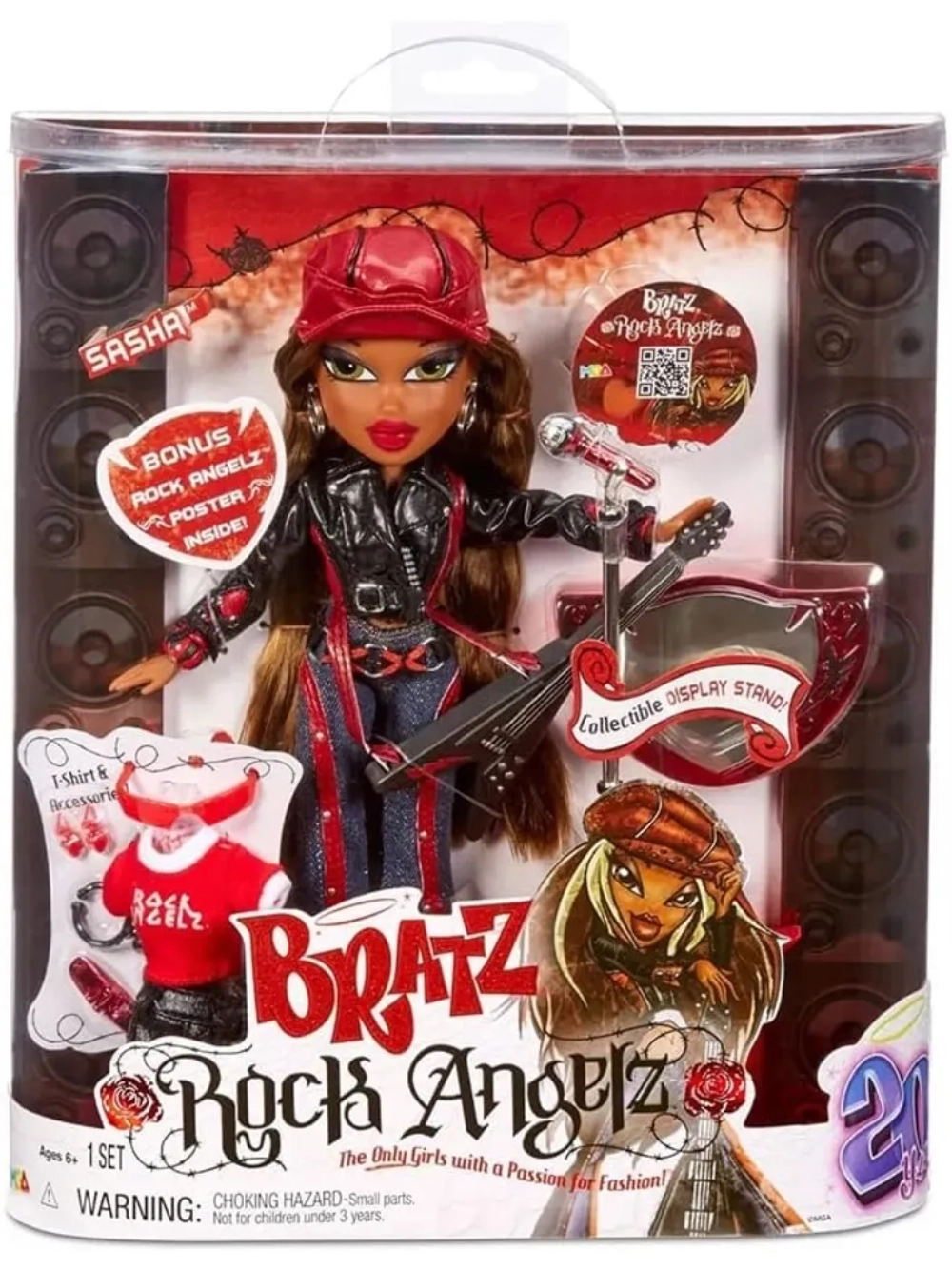 Кукла Братц Саша Rock Angelz 20 Yearz Спец. издание