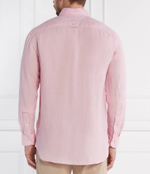 Льняная рубашка PIGMENT DYED Tommy Hilfiger - розовый(MW0MW34602)