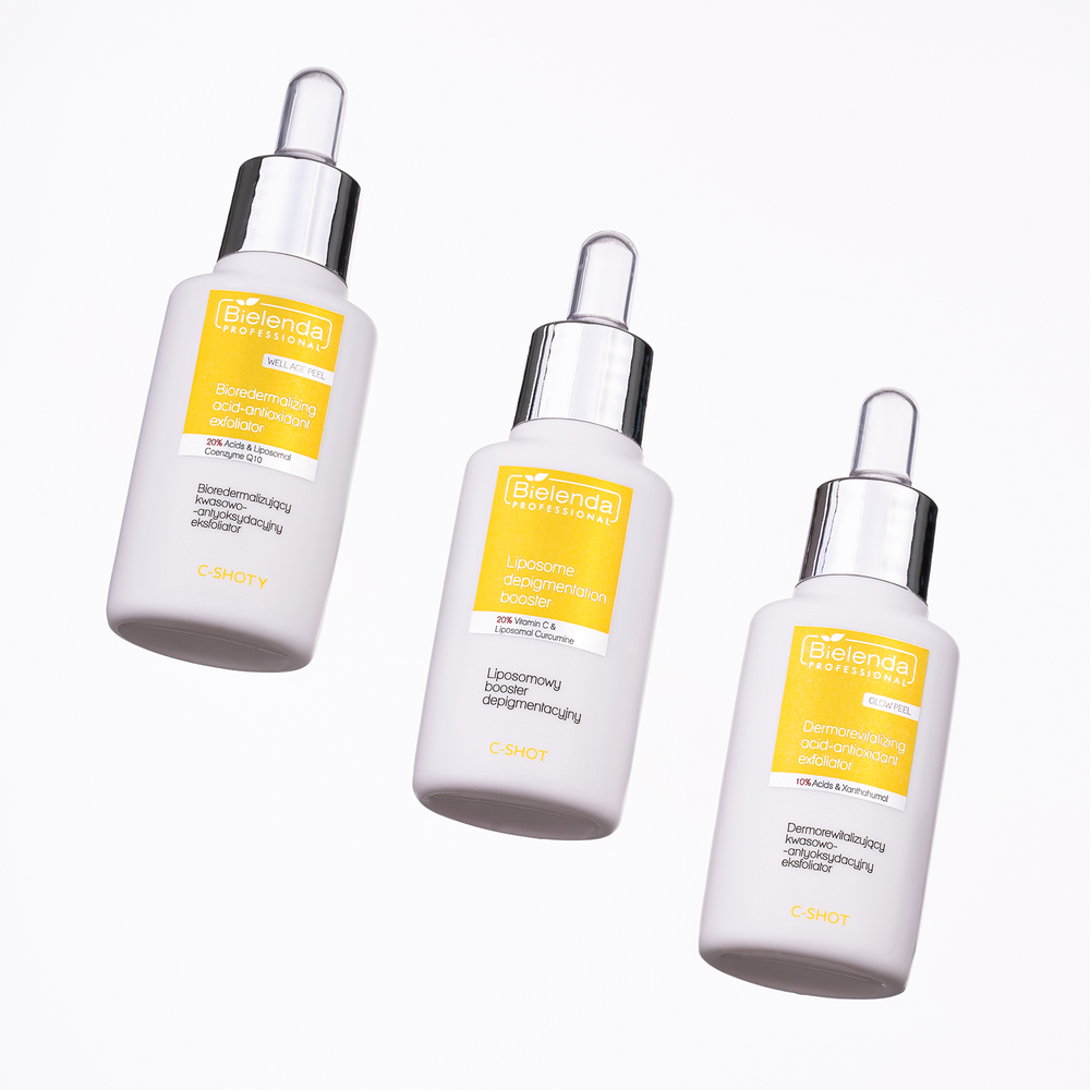 Биообновляющий кислотно-антиоксидантный пилинг WELL AGE PEEL 20%, C-SHOT, 30ml