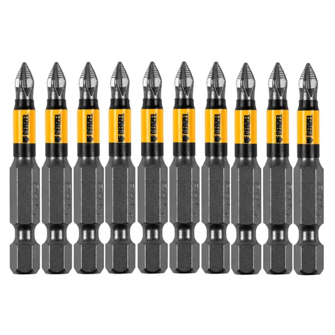 Бита PH1х50, сталь S2, цилиндр., 10 шт. Е 6,3 Denzel
