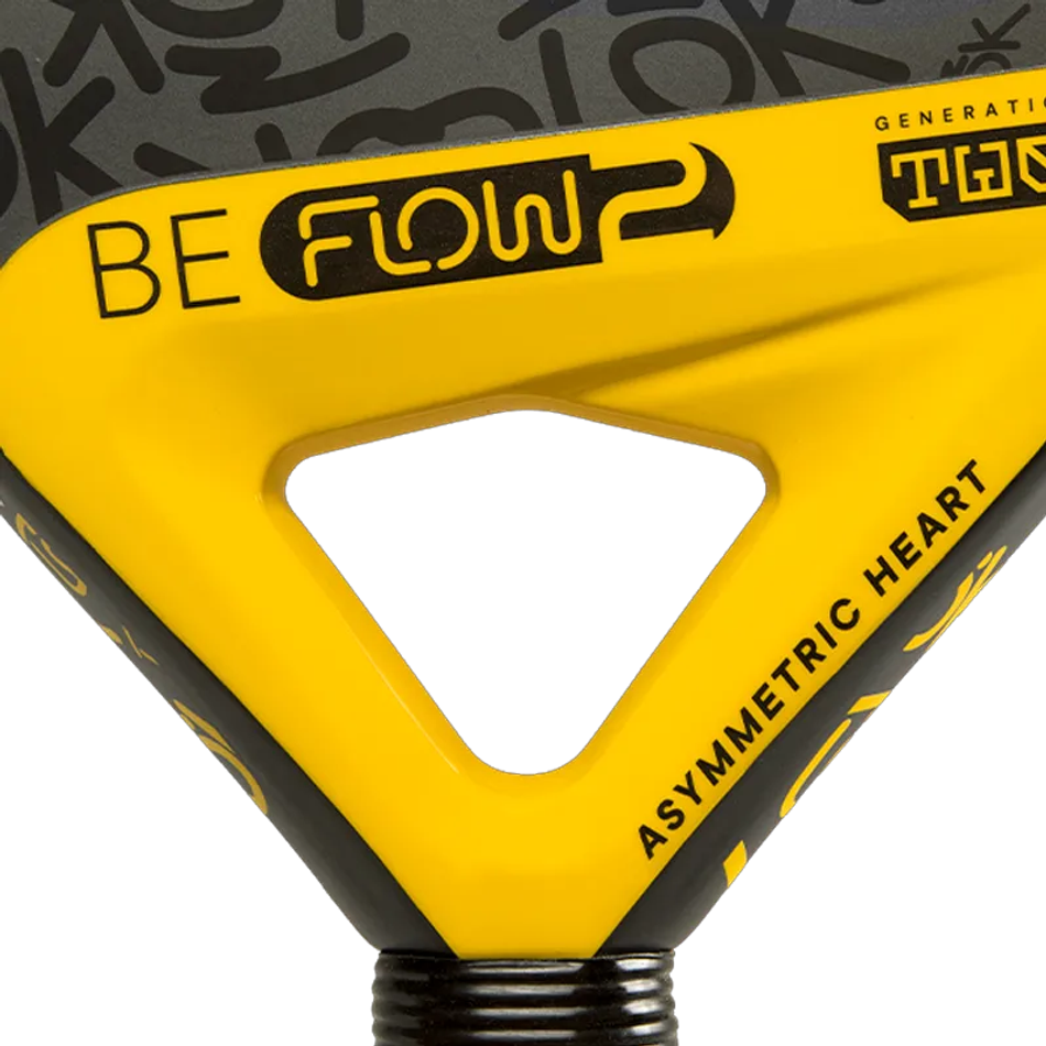 Ракетка Lok Be Flow Gen 2, жёлтая/синяя, 2026