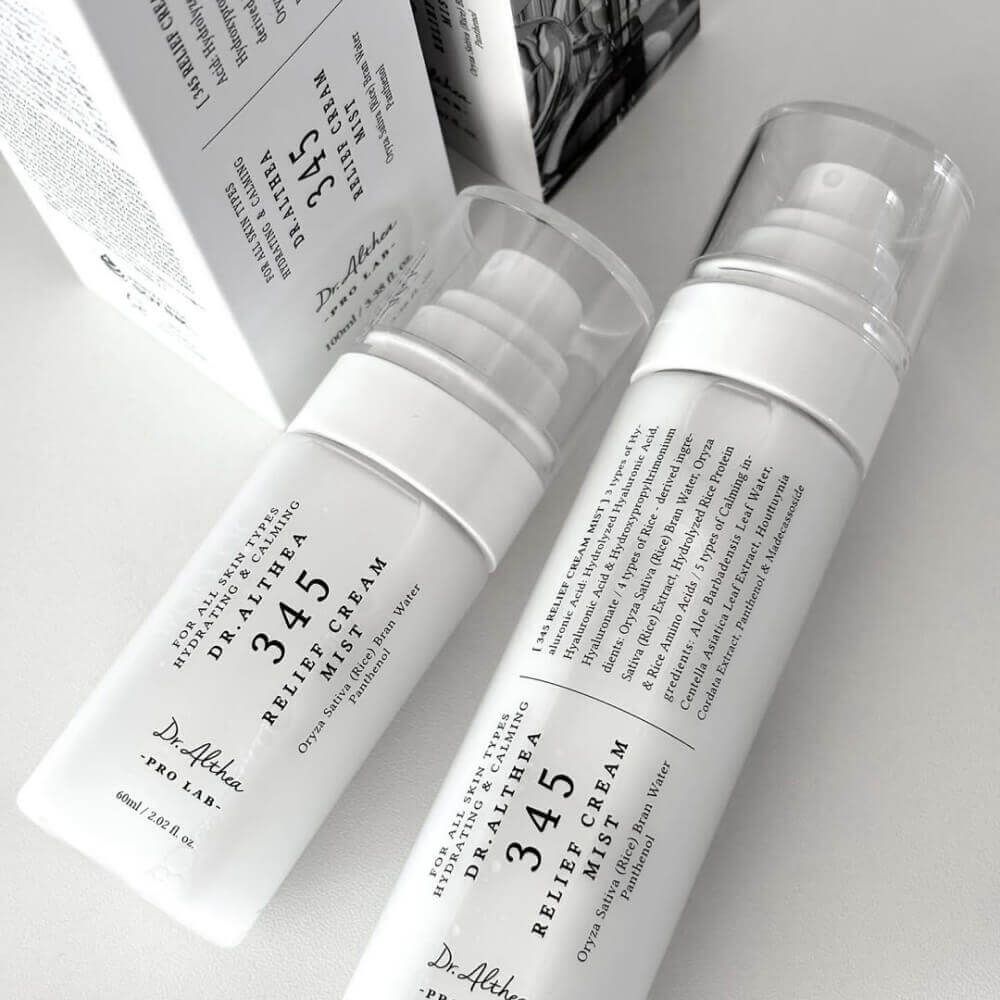 Кремовый спрей-мист с пробиотиками и экстрактом риса Dr.Althea 345 Relief Cream Mist 100 мл