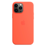 Силиконовый чехол с поддержкой MagSafe Apple Silicone Case для iPhone 13 Pro, Nectarine (Спелый нектарин)