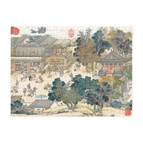Pazl \ Puzzle \ Пазл  An Era in Jinling / Golden Age of Prosperity / Puzzle / 1000 PC
