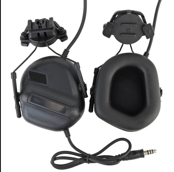 Тактические наушники HEADSET V / черный