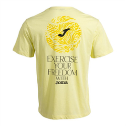 Мужская теннисная футболка Challenge Short Sleeve — yellow