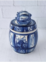 Сахарница с крышкой для соли и сахара