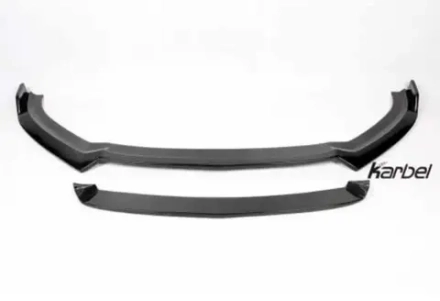 Карбоновая губа переднего бампера для AUDI A3 S3 8V HATCHBACK 2017 - 2019 Ауди