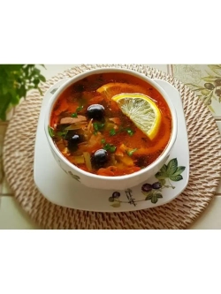 Солянка с капустой и сосисками, 20г -5шт