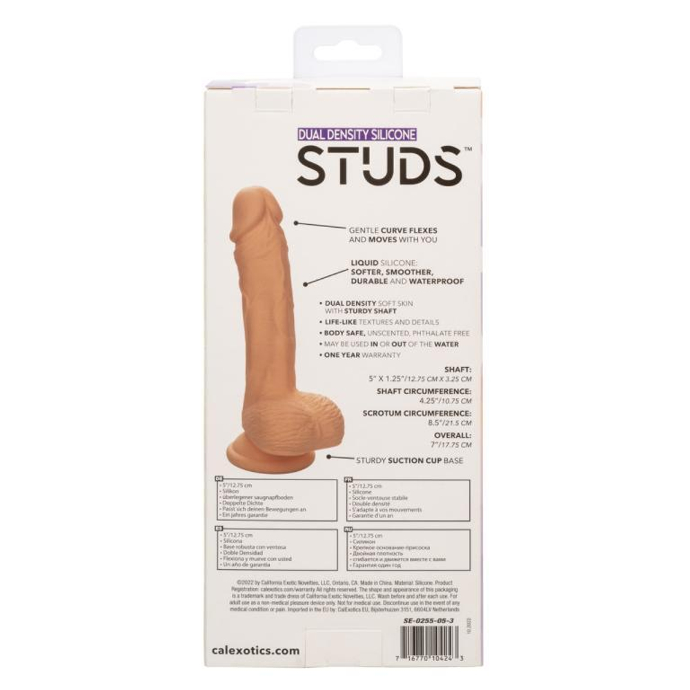 Фалоимитатор Dual Density Silicone Studs (12,75 х 3,25 см.)