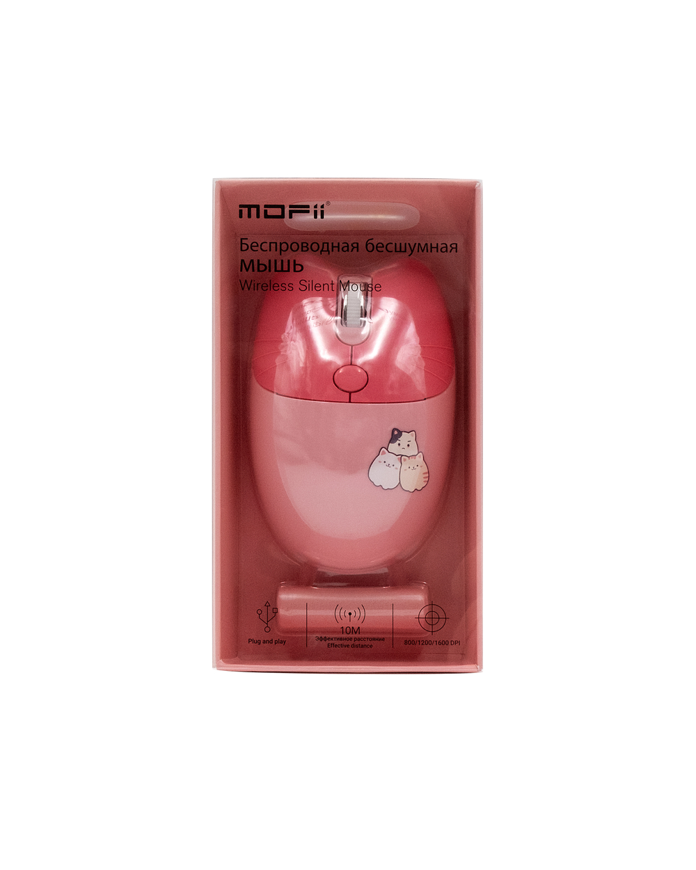Беспроводная мышь MOFii «Котик»