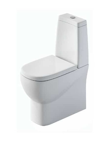 Унитаз компакт Infinity SL DM (2х реж. арм GEBERIT, дюропласт, soft close, clip up)