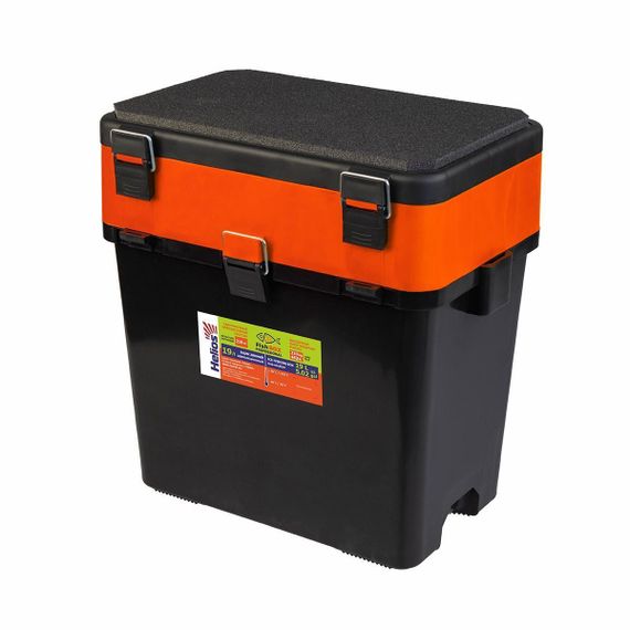 Ящик зимний Helios "FishBox" (19л) оранжевый