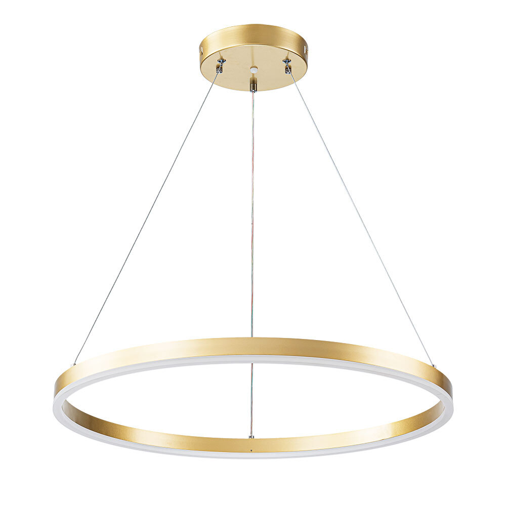 Подвесная светодиодная люстра Arte Lamp SIREN A2548SP-45GO
