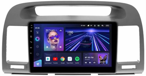 Магнитола для Toyota Camry 30 2001-2006 (рамка графитовая) - Teyes CC3L монитор 9" IPS на Android 10, CarPlay, 4G SIM-слот