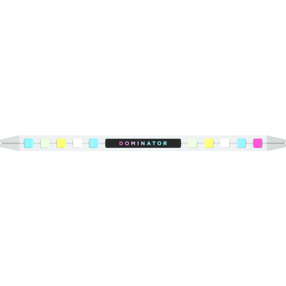 Оперативная память CORSAIR Dominator Platinum RGB, 32 Гб DDR5 (2x16 Гб), CL36, 6200 МГц, Белая (CMT32GX5M2X6200C36W)