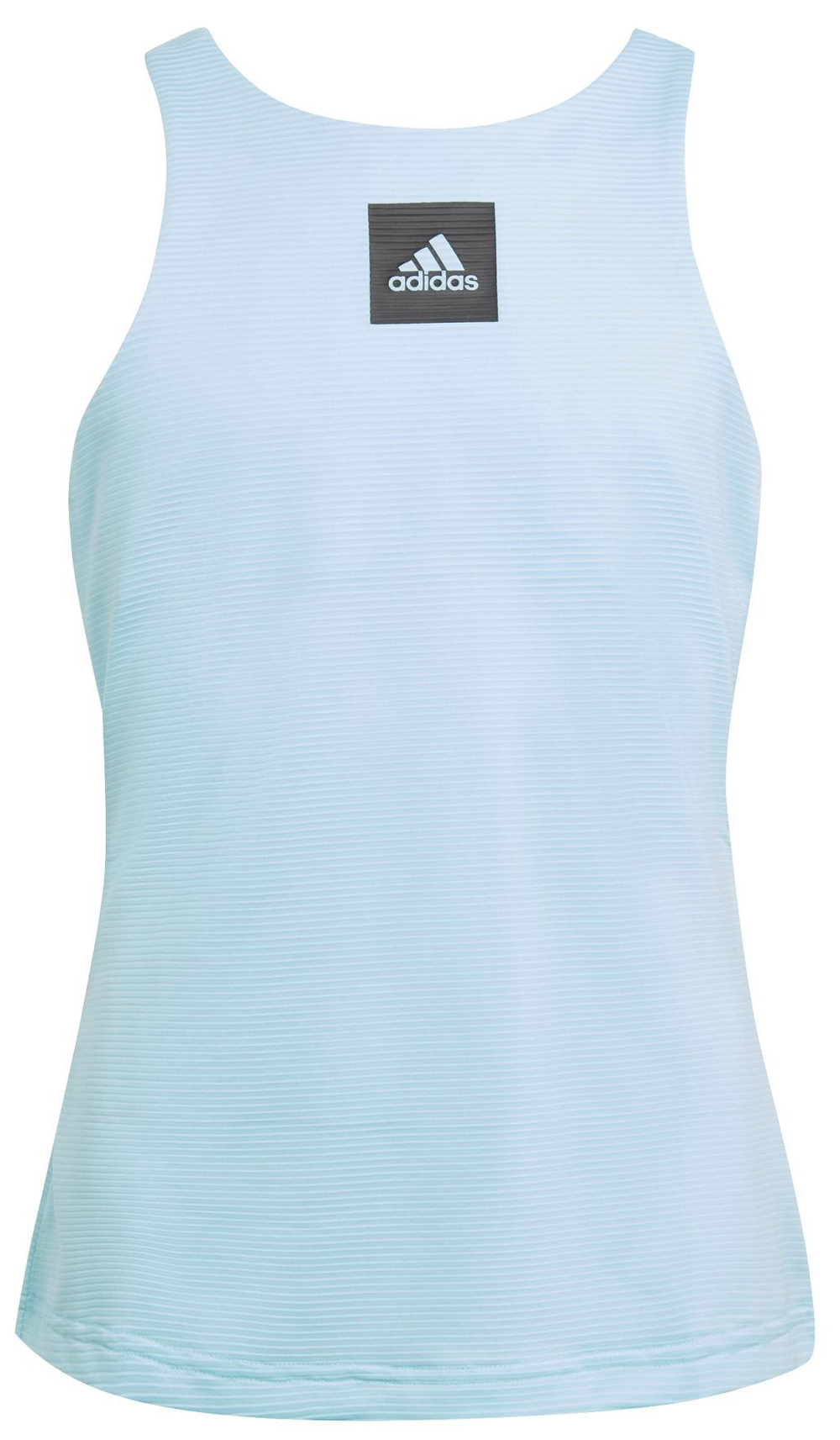 Футболка для девочки теннисная Adidas G Q2 Tank Heat Ready - pulse aqua/black