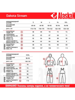 Костюм зимний Alaskan Dakota Stream XL зеленый/серый/черный (куртка+ полукомбинезон)