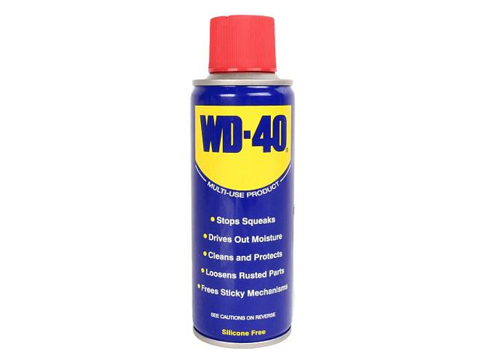 Универсальная смазка WD-40, 200мл, проникающая, аэрозоль, термостойкость и морозостойкость