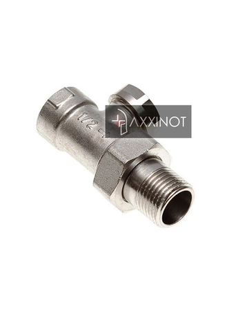 Вентиль запорный 1/2" прямой