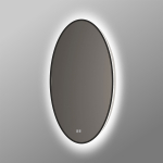 Зеркало с подсветкой VLM-3DE800B-2 800x800 c сенсорным выключателем и диммером, антизапотевание,