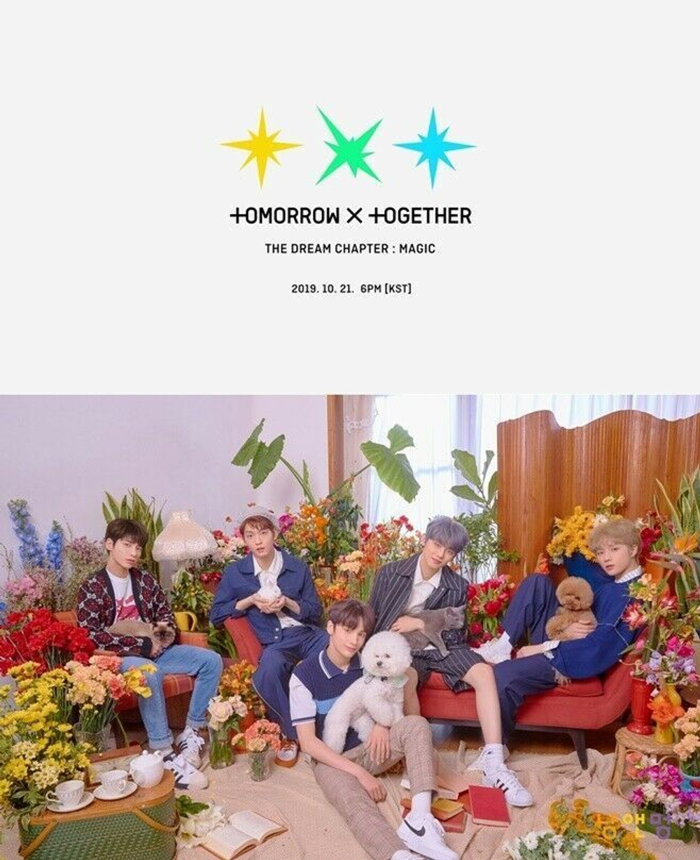 Альбом TXT - Dream Chapter:Magic 1st Album RANDOM Version