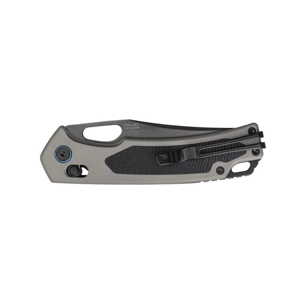Нож складной SRM 9203-AK2 Retriever Black (140Cr Laminated, Grey Aluminum/Black G10)