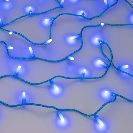 Светодиодная гирлянда ARD-STRING-CLASSIC-10000-BLUE-100LED-MILK-STD Blue (230V, 7W) (Ardecoled, IP65)