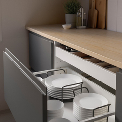 IKEA UPPDATERA  (ИКЕА УППДАТЕРА)  -  Держатель для тарелок - антрацит 19-31 см