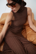 ДЛИННОЕ ПЛАТЬЕ ИЗ ТРИКОТАЖА С БЛЕСТЯЩЕЙ НИТЬЮ — ZARA