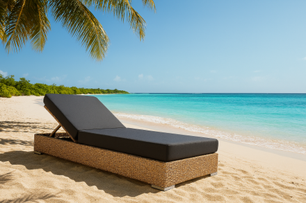 Матрас для шезлонга ReeHouse Mattress Acrylic, серый