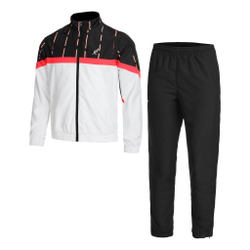 Мужские теннисные Костюмы Australian Smash Stripe Tracksuit Men - Black, White