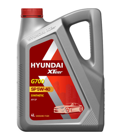 Масло HYUNDAI XTeer G700 5W40 SP (4л) синтетика