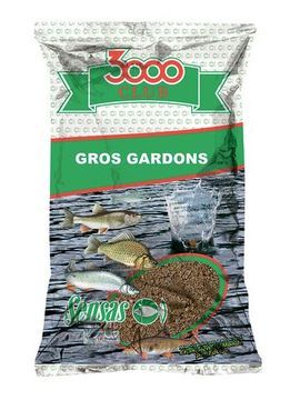 Прикормка Sensas 3000 Club GROS GARDONS 1кг